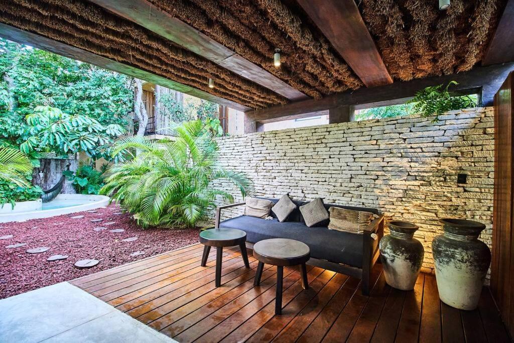 Tribu 306 Boho Design Gem In The Heart Of Tulum W/ Rooftop Apartment Exterior photo